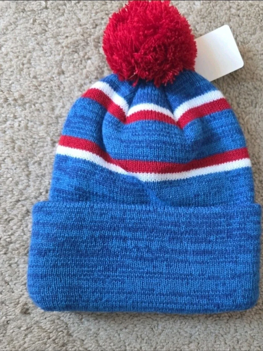 Philadelphia 76ers Beanie Knit Pom Hat Authentic NBA Licensed Fan Favorite